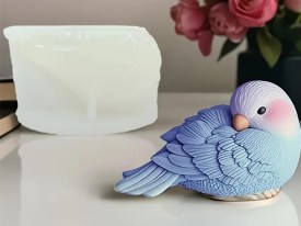 Molde silicona paloma pichon 